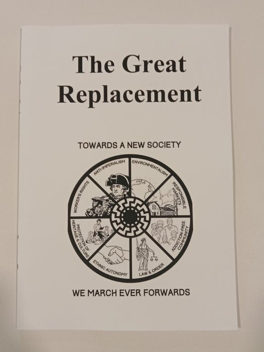 'Great Replacement: Towards a New Society by Brenton Tarrant PB