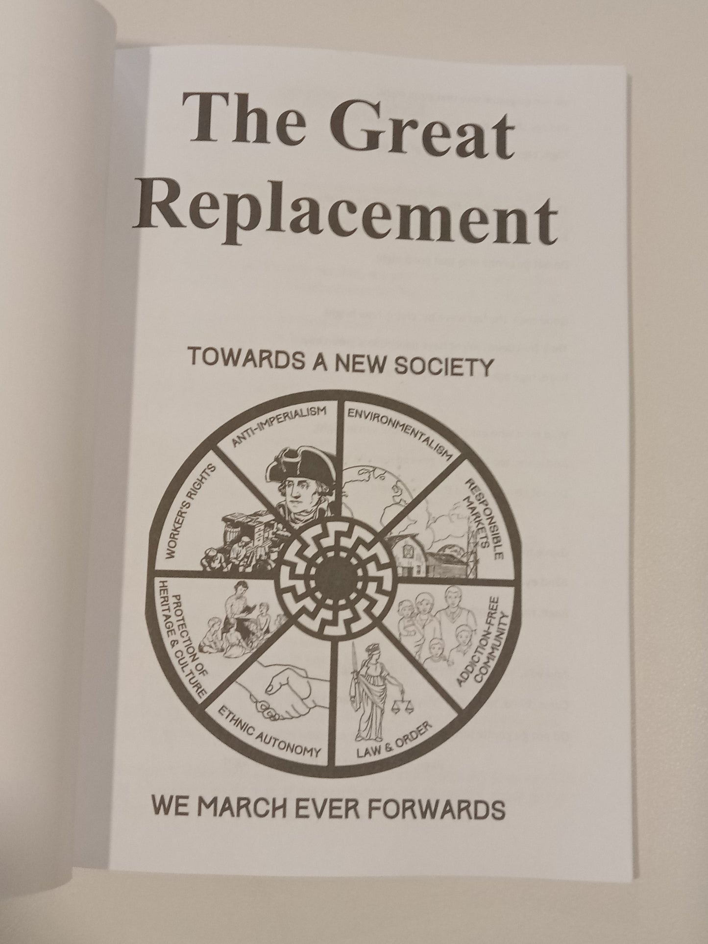 'Great Replacement: Towards a New Society by Brenton Tarrant PB