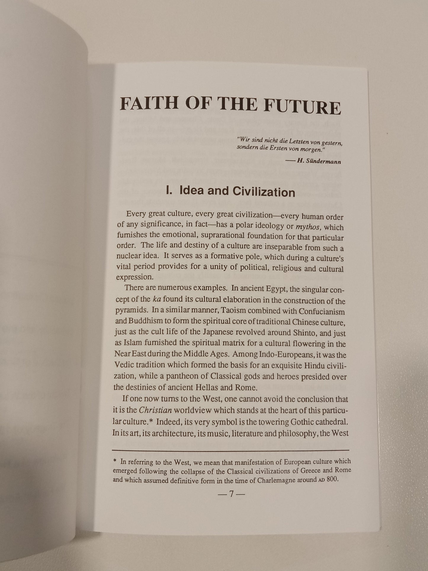 Faith of the Future by Matthew Koehl SB