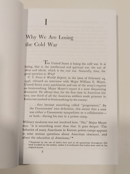 Brainwashing in the High Schools: An Examination of Textbooks by Merrill Root PB