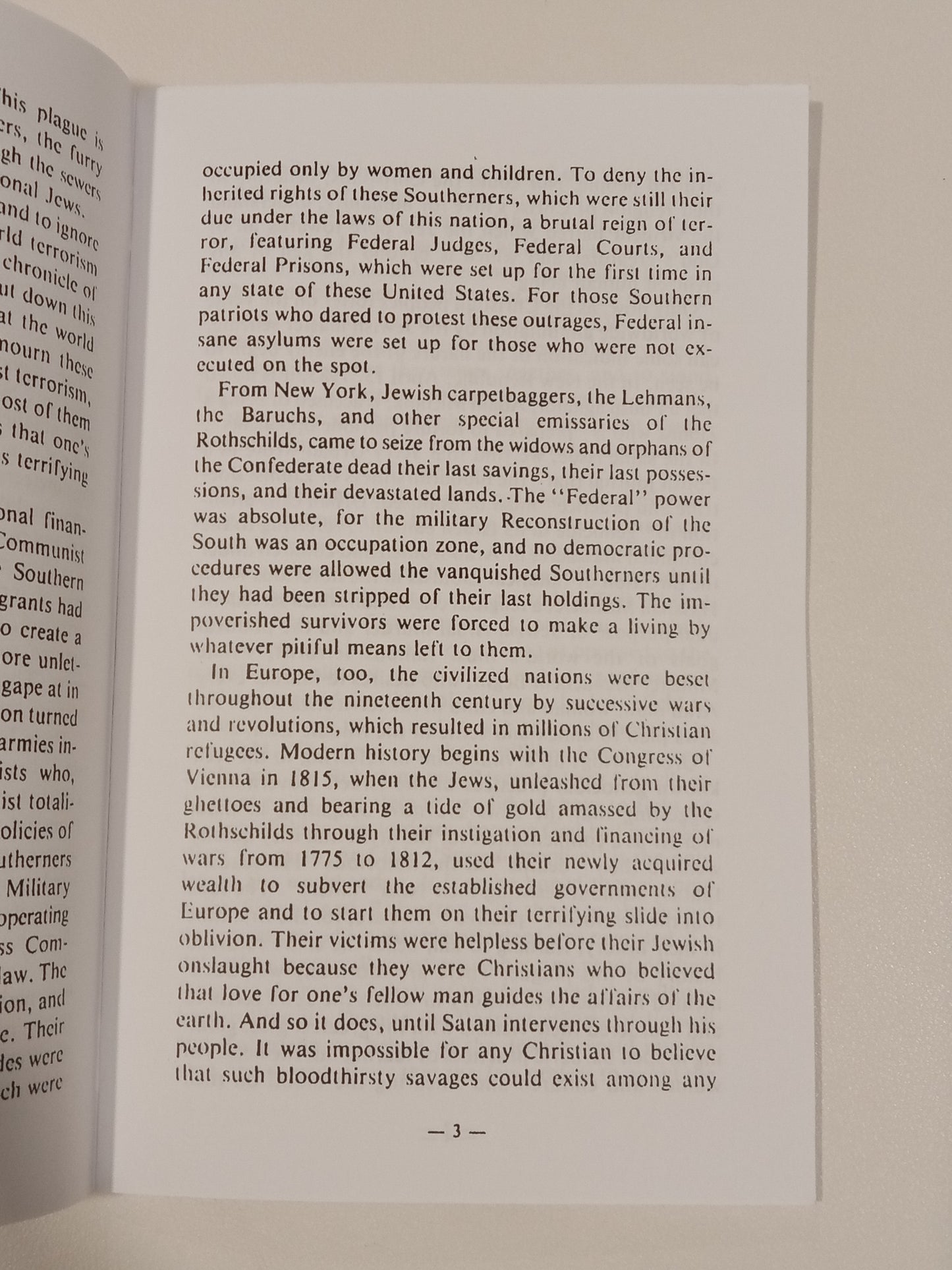 Secret Holocaust by Eustace Mullins SB