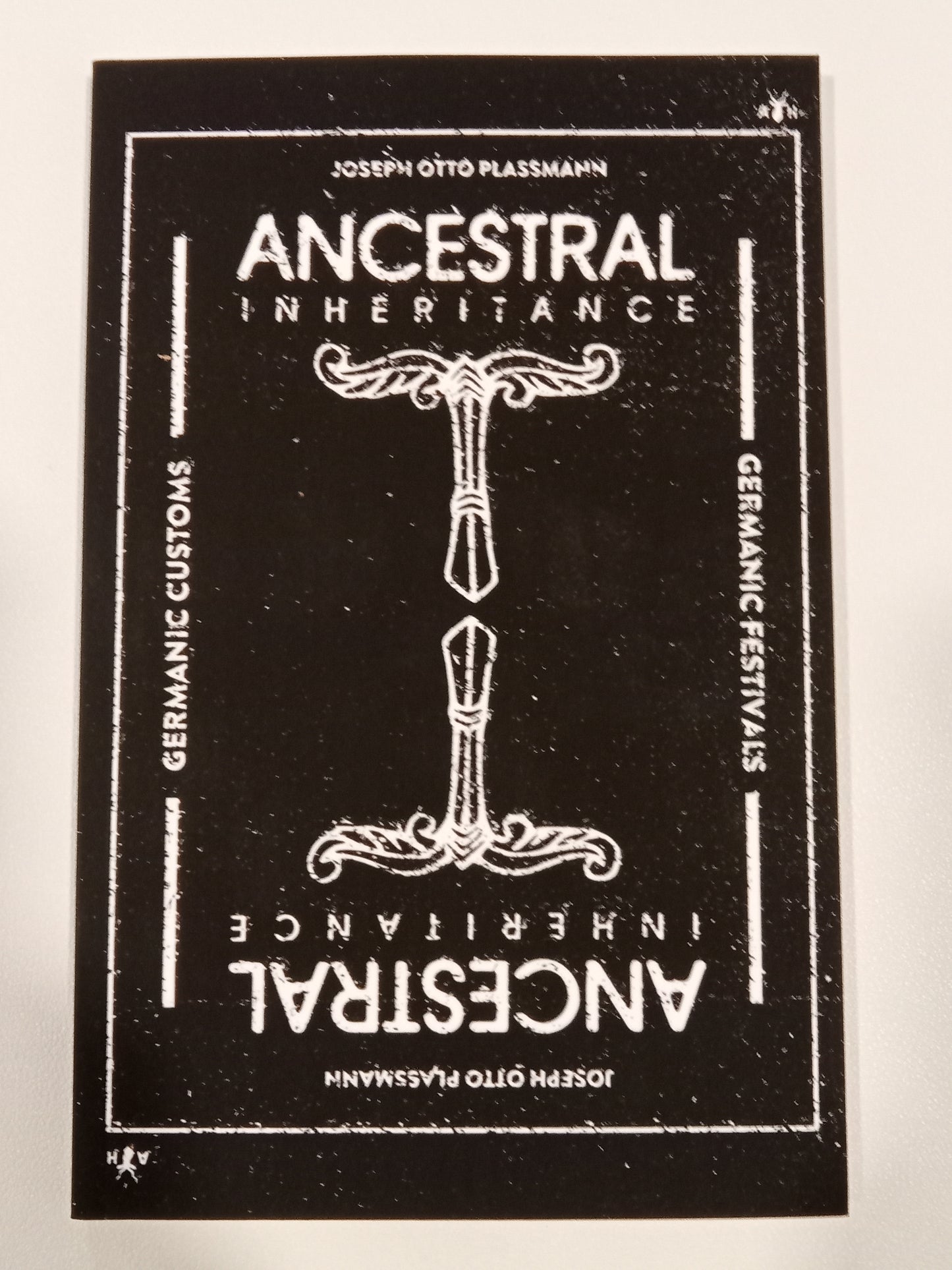 Ancestral Inheritance: Germanic Customs and Festivals by Joseph Plassman PB
