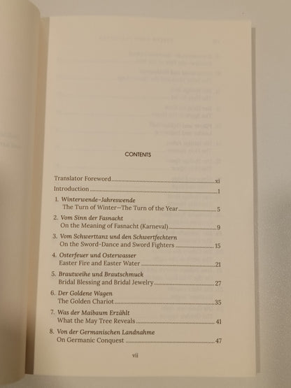 Ancestral Inheritance: Germanic Customs and Festivals by Joseph Plassman PB