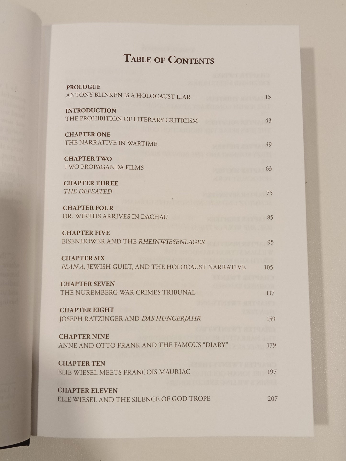 Holocaust Narrative by Michael Jones HB