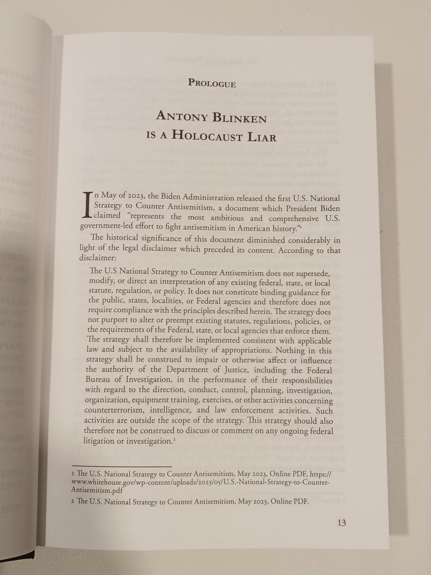 Holocaust Narrative by Michael Jones HB