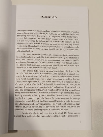 Jews and Moral Subversion by Michael Jones PB