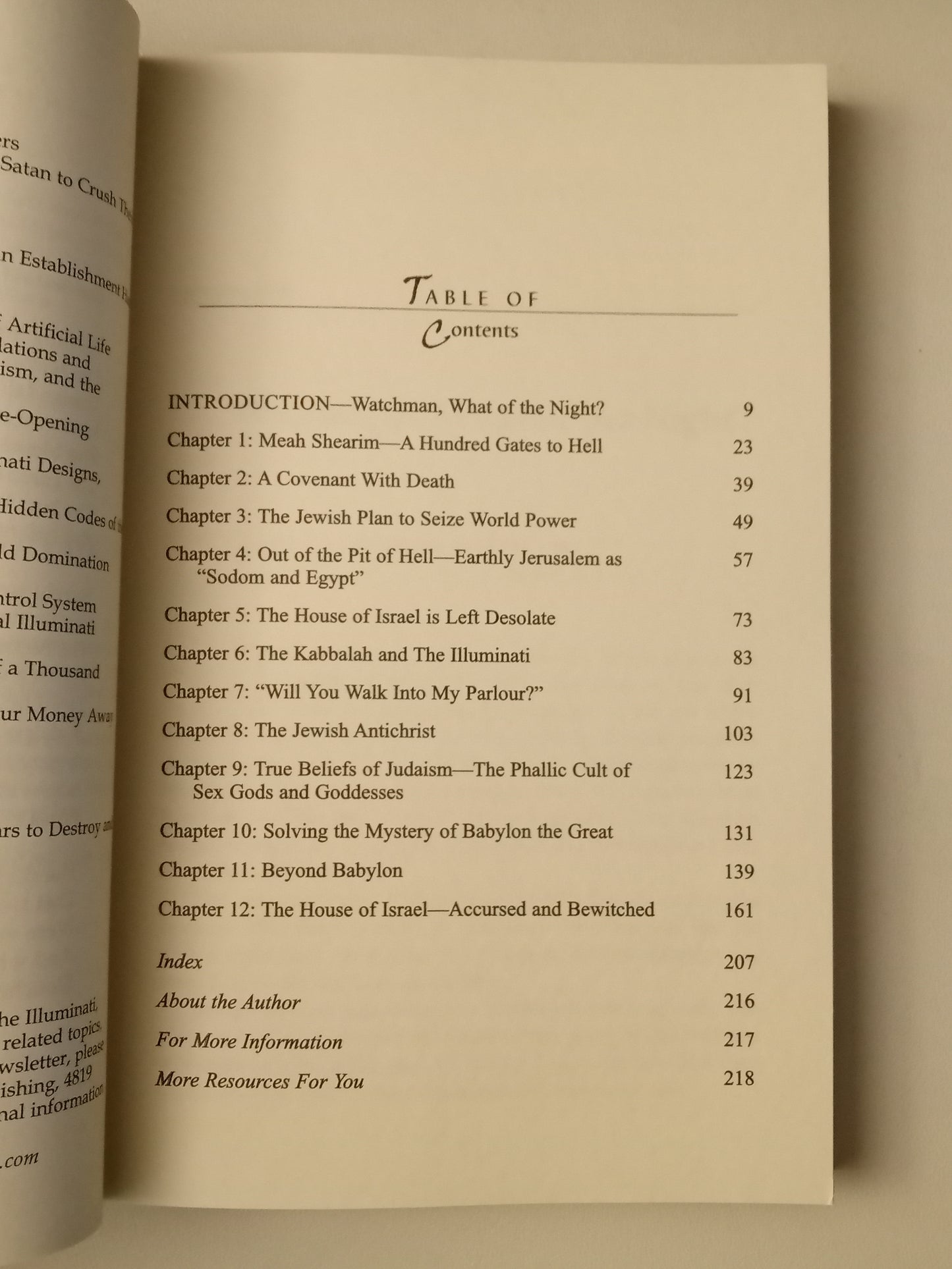 Blood Covenant with Destiny: The Talmud and Jewish Kaballah by Texe Marrs PB
