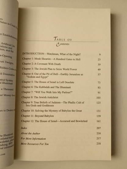 Blood Covenant with Destiny: The Talmud and Jewish Kaballah by Texe Marrs PB
