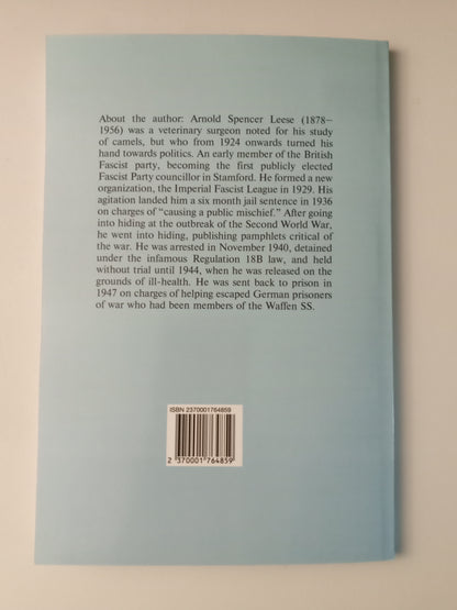 Jewish War of Survival by Arnold Leese PB