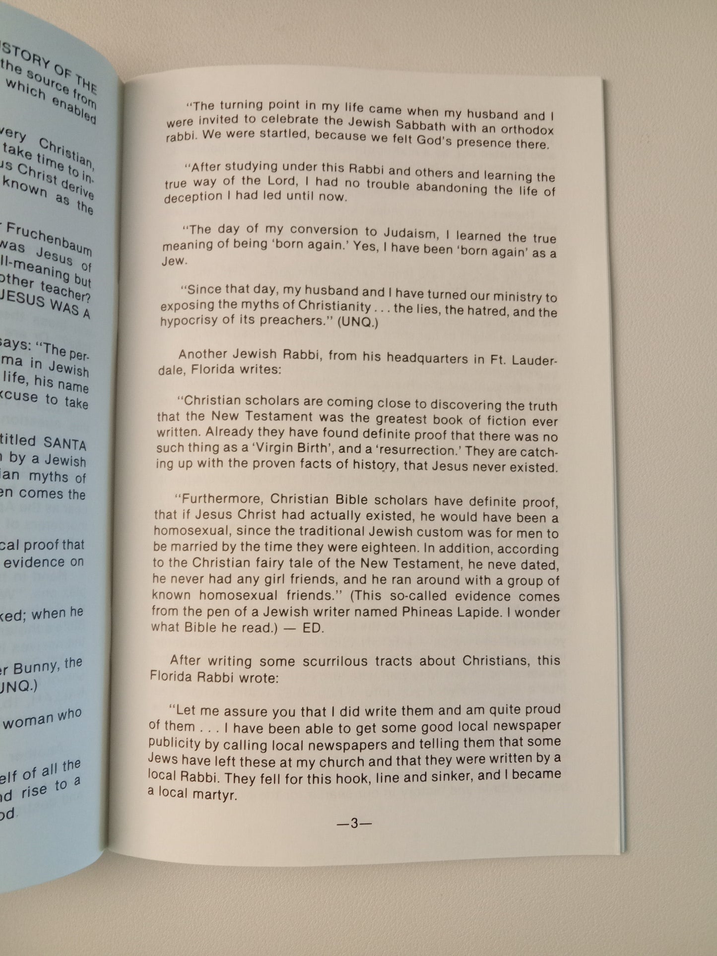 Who Are the Jews? by Gordon Mohr SB