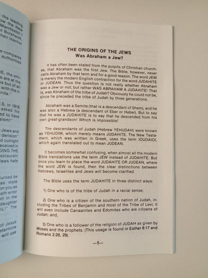 Who Are the Jews? by Gordon Mohr SB