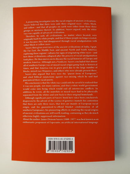 'Can the White Race Survive? by James Sayers PB