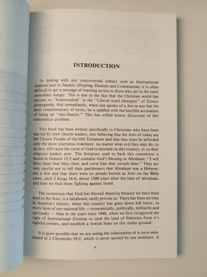 Behold the International Jew! by Gordon Mohr PB