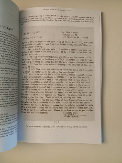 Anne Frank's Diary: A Hoax by Ditlieb Felderer PB