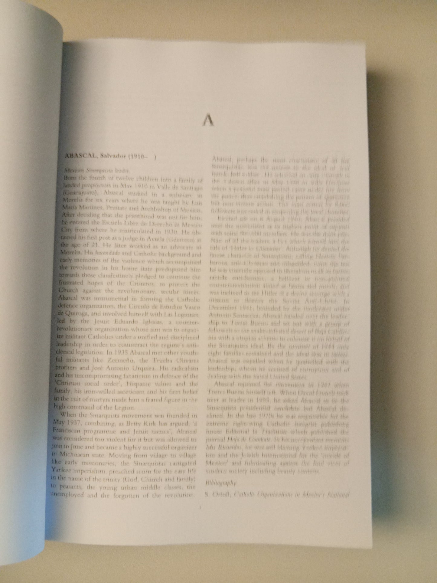 Biographical Dictionary of the Extreme Right Since 1890 by Philip Rees PB