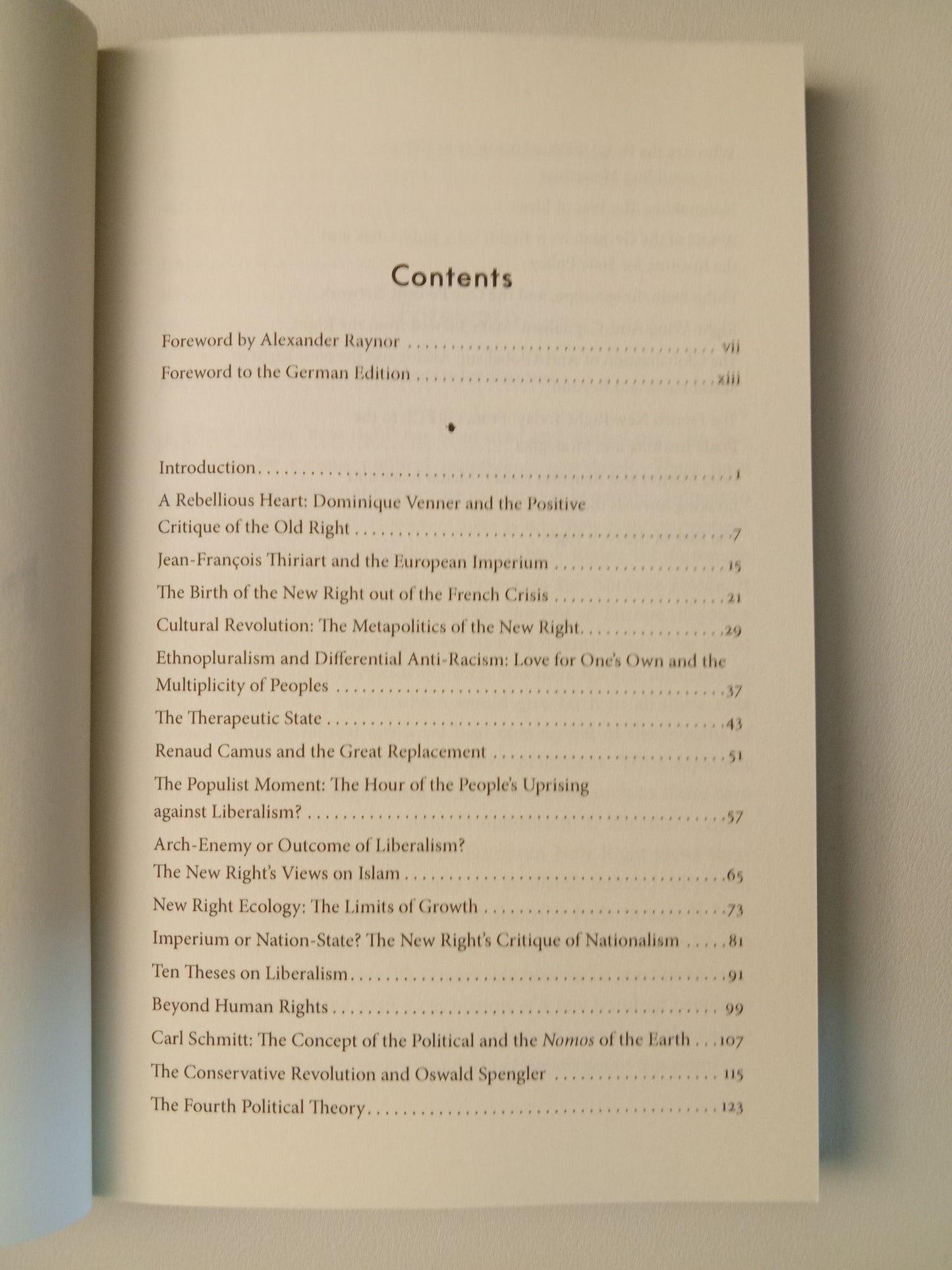 Rise of the New Right by Alexander Markovics PB