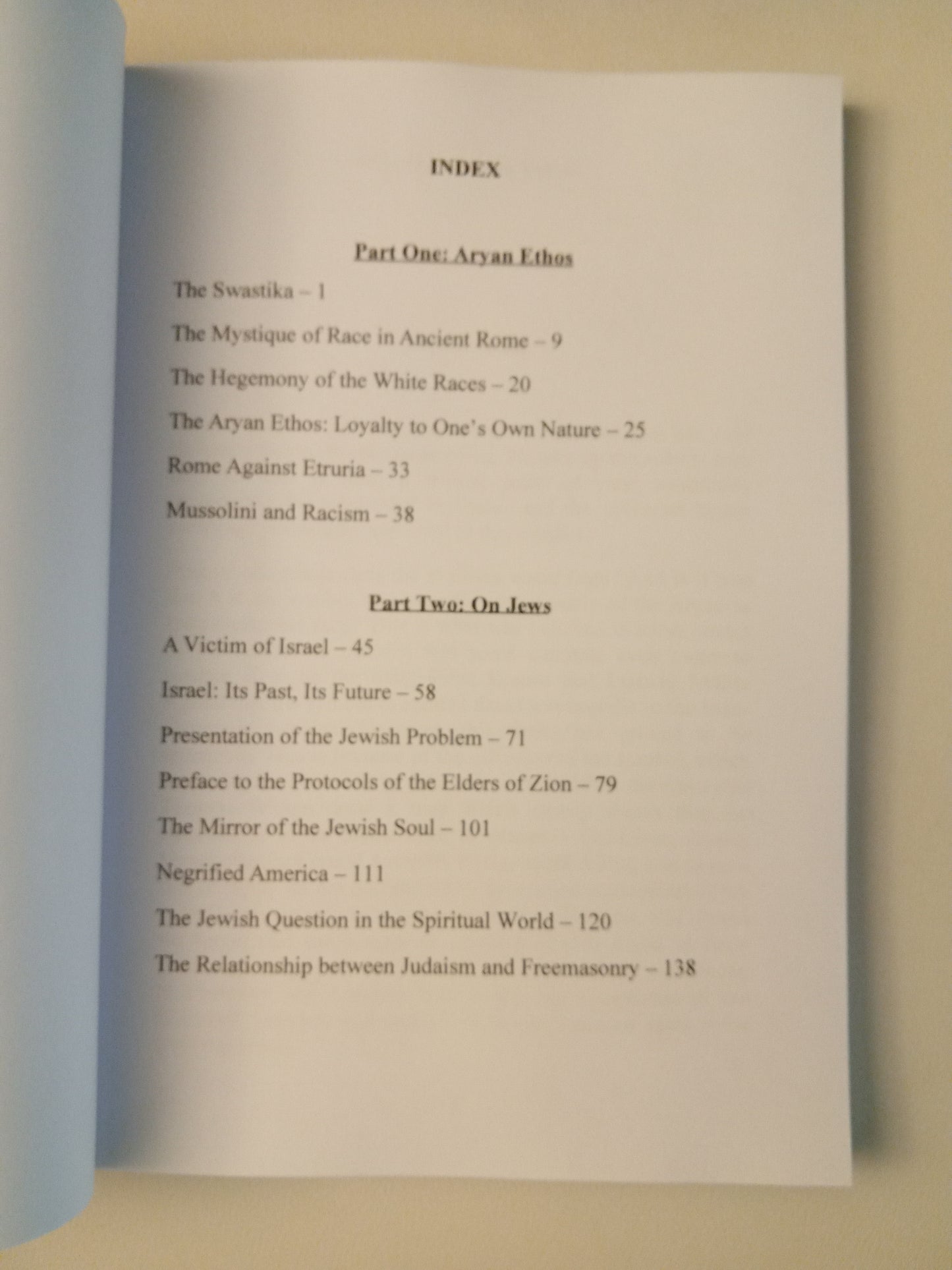 On Race by Julius Evola PB