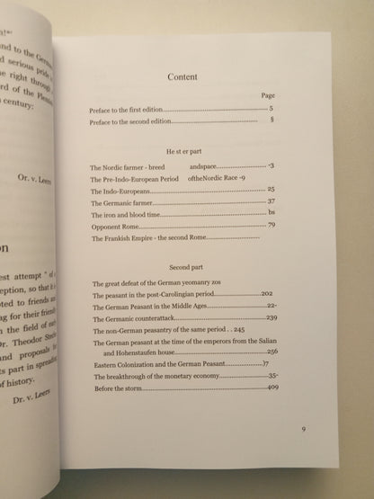 Odal: The Life-Law of an Eternal Germany by Johann von Leers PB