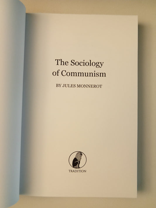 Sociology of Communism by Jules Monnerot PB