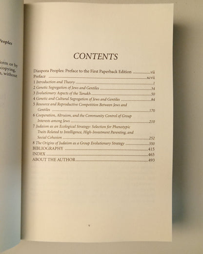 People That Shall Dwell Alone: Judaism as Group Strategy by Kevin MacDonald PB