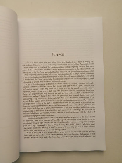 Race and Crime: A Biosocial Analysis by Anthony Walsh PB