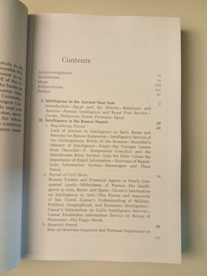 Origins of the Intelligence Services by Francis Dvornik PB