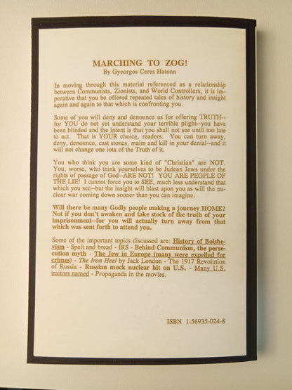 Marching to ZOG! by Gyeorgos Hatonn PB