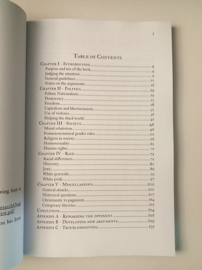 Hammer of the Patriot: A Handbook on Rhetorical Counter-Terrorism by Charles Chapel PB
