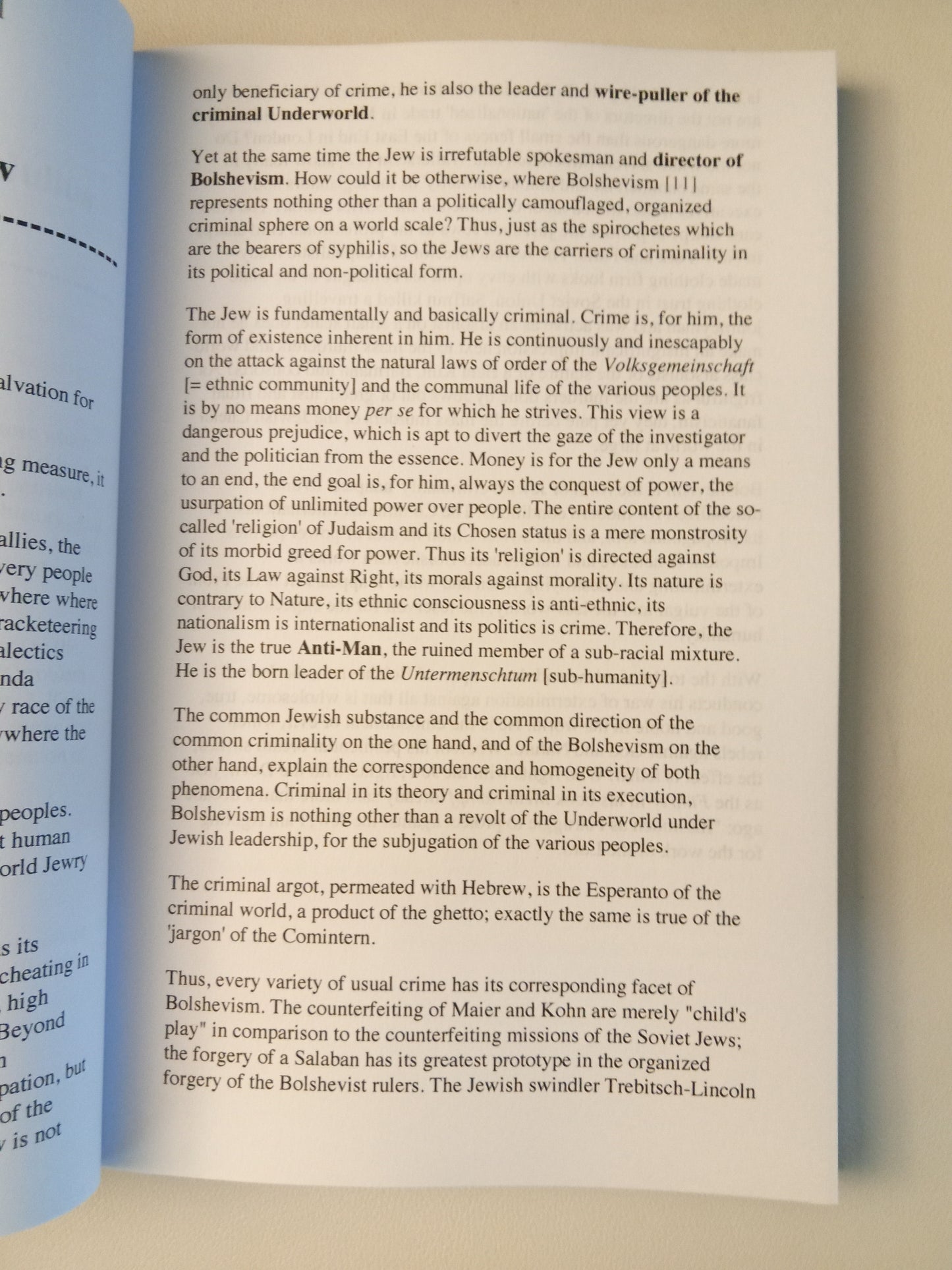 'Jew As Criminal by Keller Andersen PB