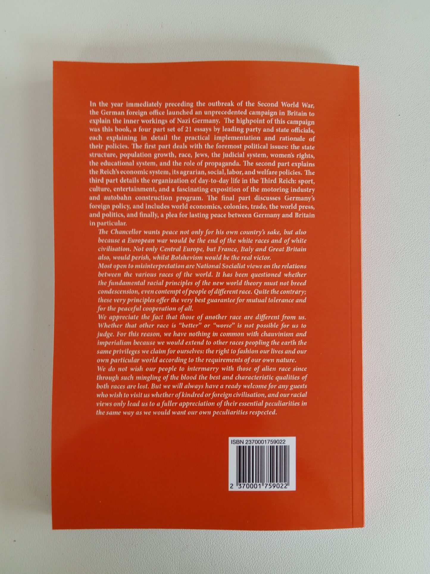 Germany Speaks: Germany Explains Itself by Joachim von Ribbentrop PB