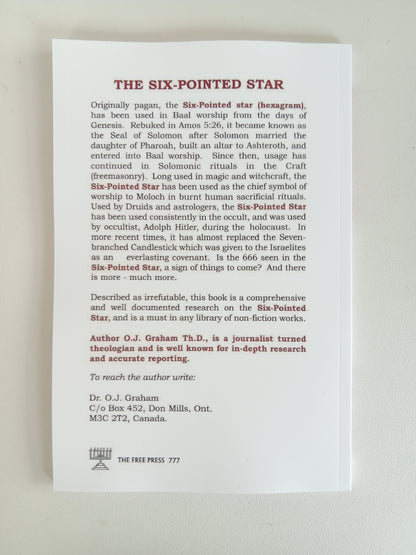 Six-Pointed Star: Its Origin and Usage by O. Graham PB