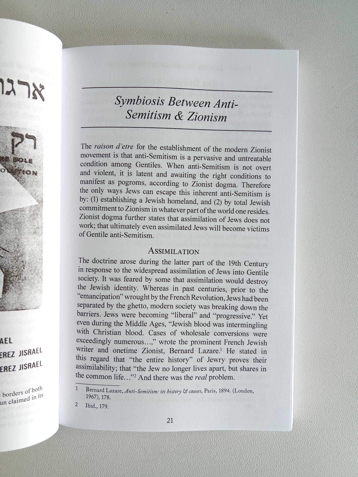 Zionism, Islam, and the West by Kerry Bolton PB