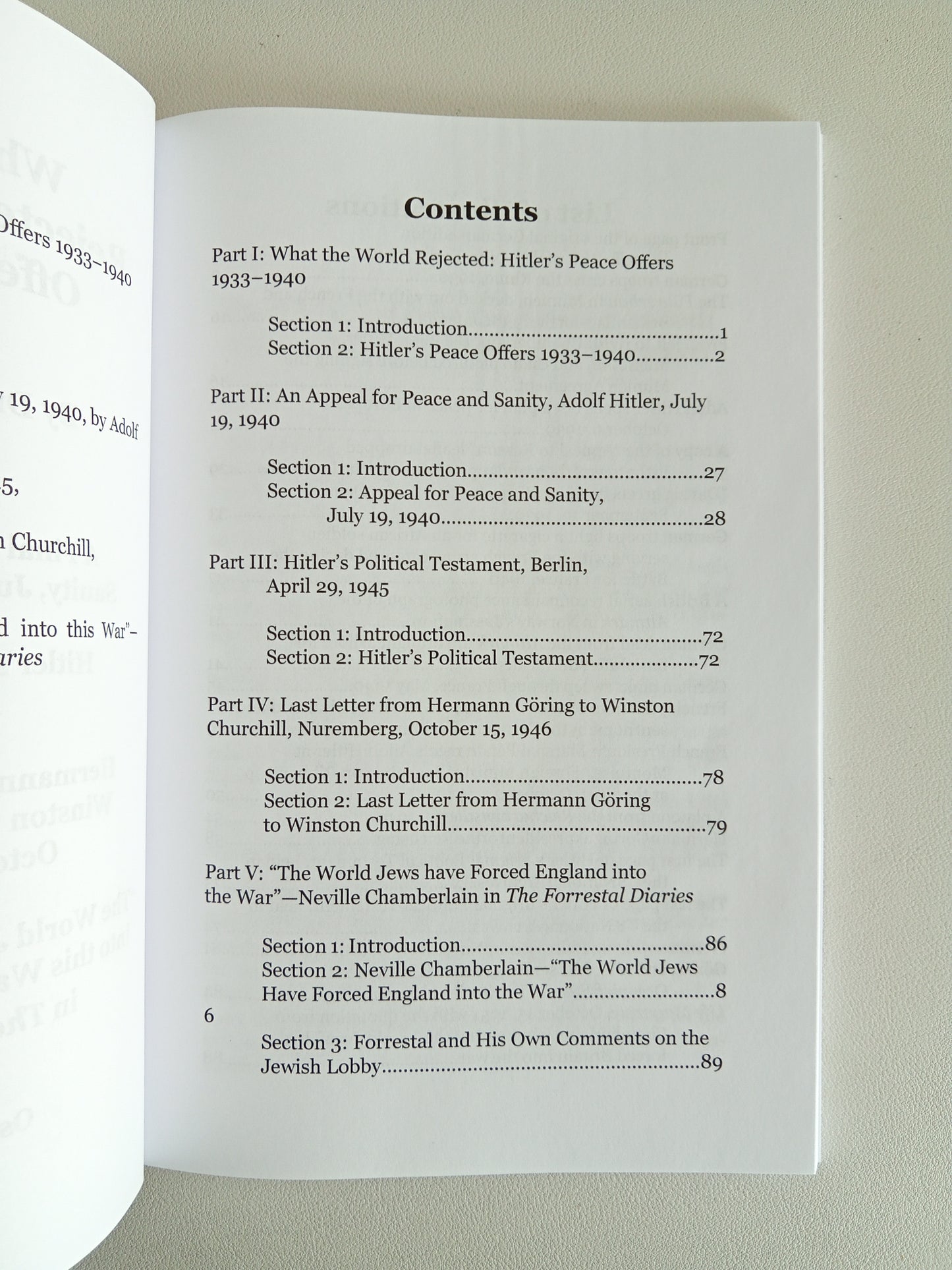 What the World Rejected: Peace Offers 1933 to 1940 by Friedrich Stieve PB