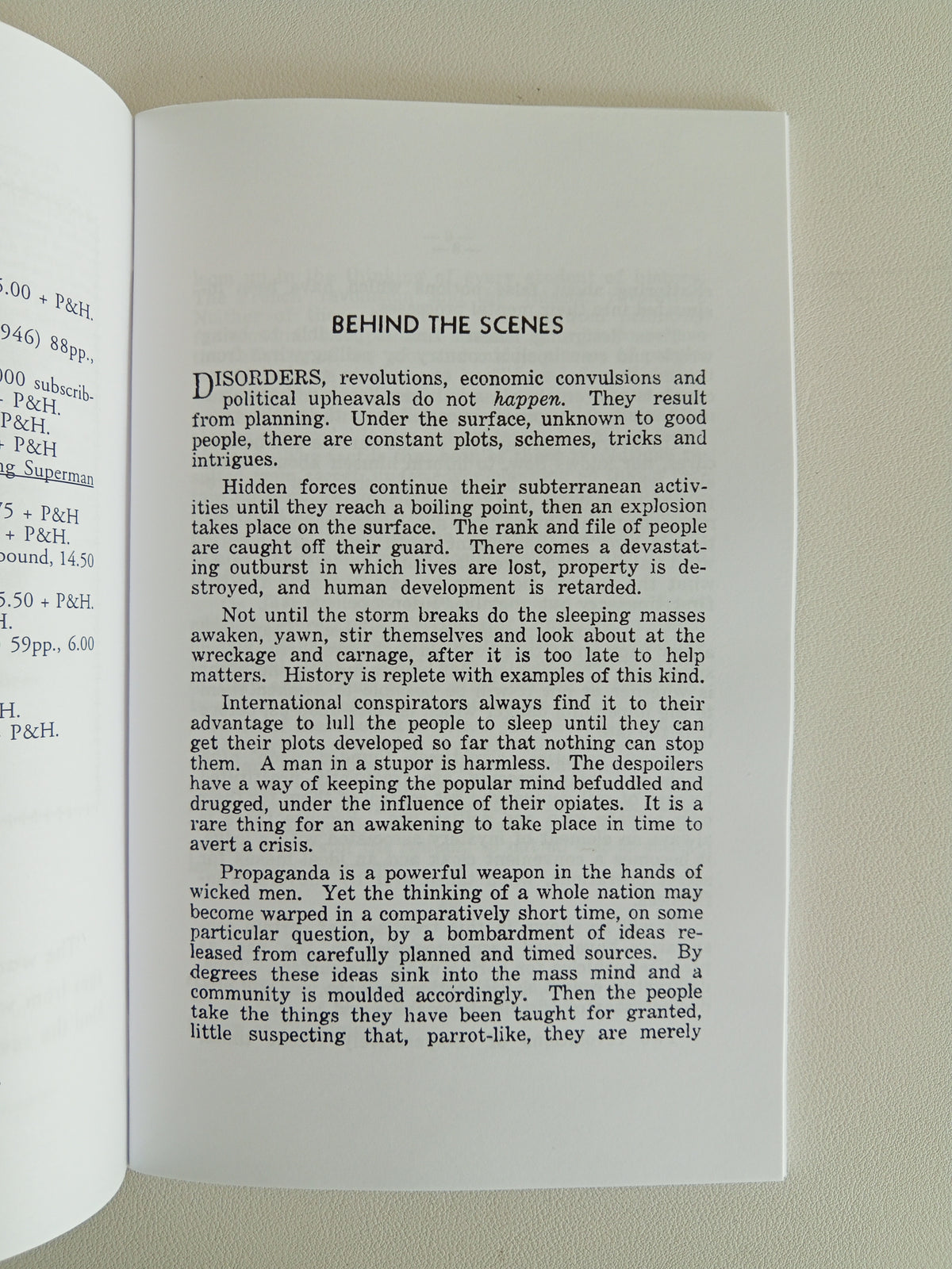 Adam Weishaupt: A Human Devil by Gerald Winrod SB