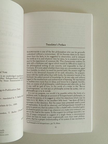 Wisdom of Life by Arthur Schopenhauer PB