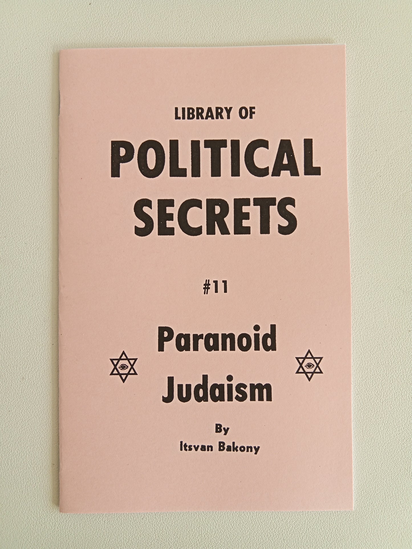 Paranoid Judaism by Itsvan Bakony SB