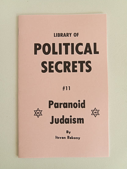 Paranoid Judaism by Itsvan Bakony SB