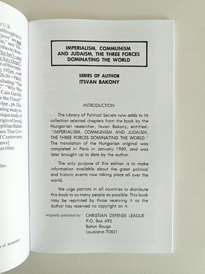 What is Judaism? by Itsvan Bakony SB