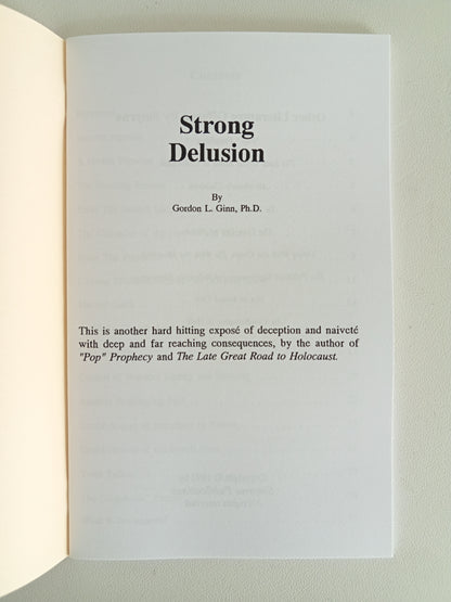 Strong Delusion by Gordon Ginn SB