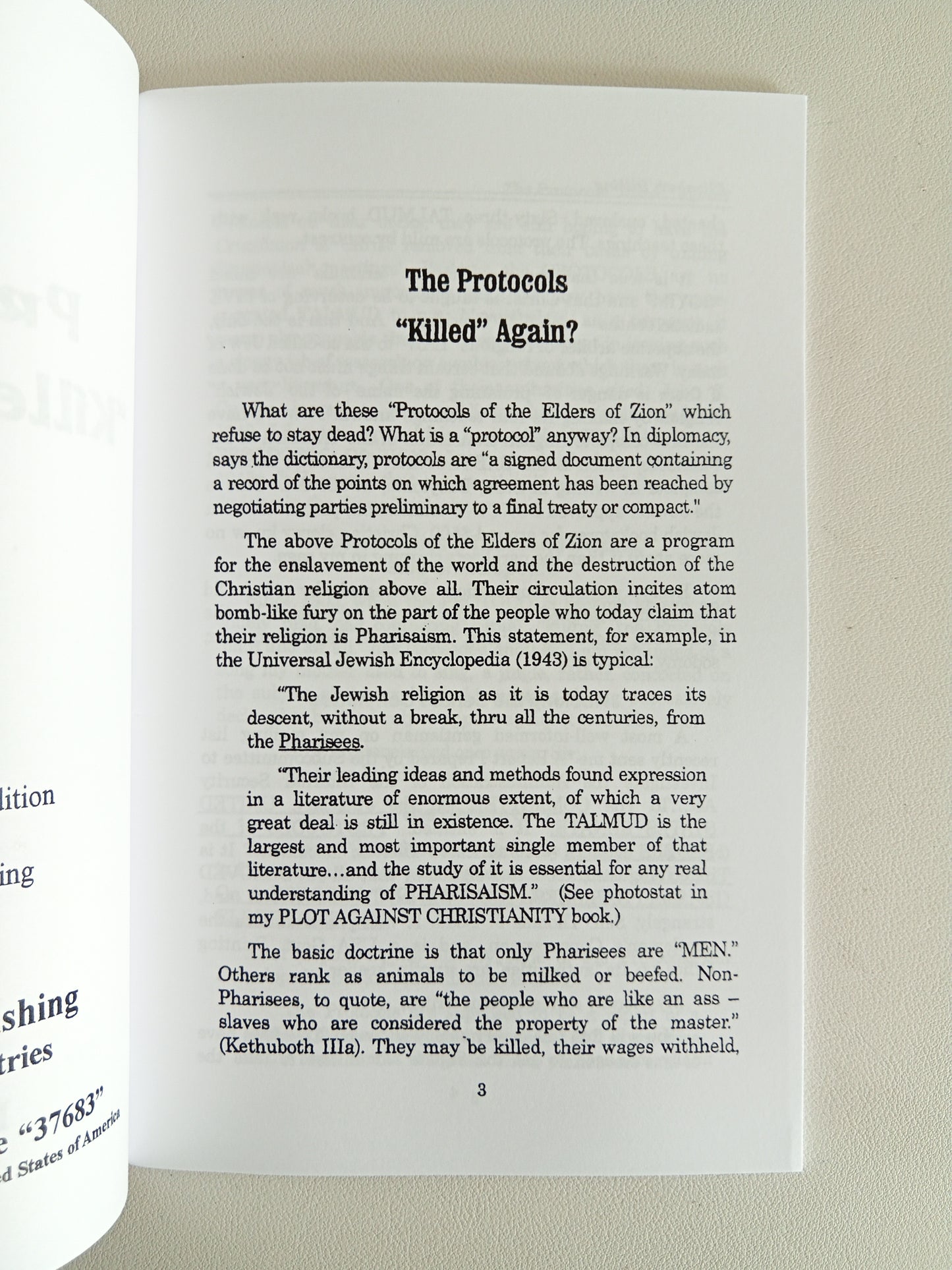 Protocols Killed Again by Marilyn Allen SB
