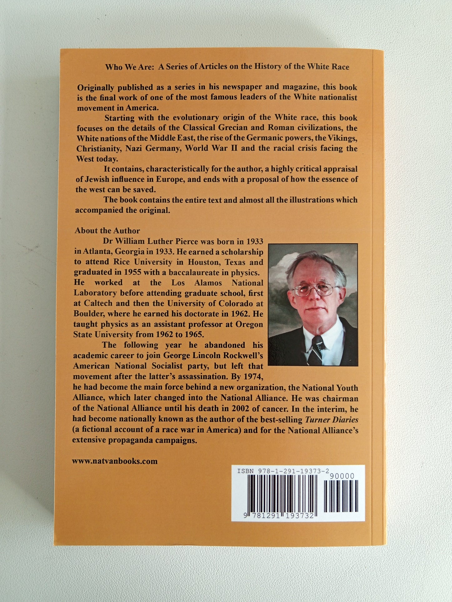 Who We Are by William Pierce PB