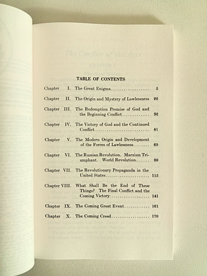 Conflict of the Ages by Arno Gaebelein PB