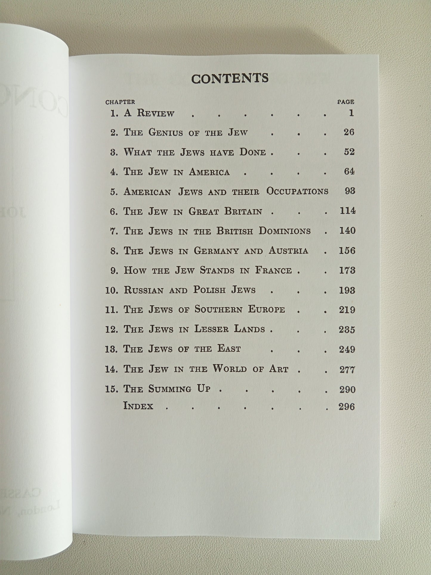 Conquering Jew by John Fraser PB