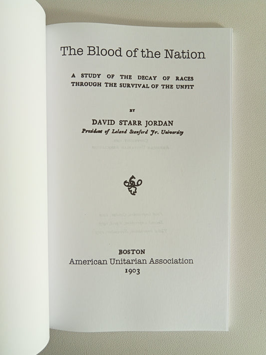 Blood of the Nation by Jordan Starr PB