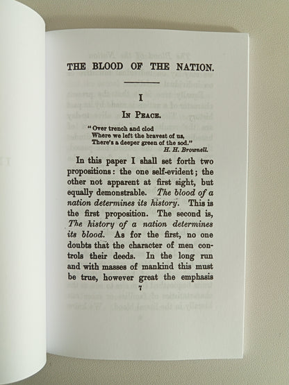 Blood of the Nation by Jordan Starr PB