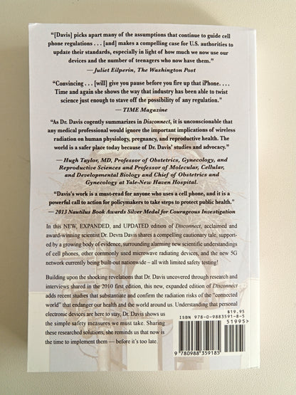 Disconnect: The Truth About Cell Phone Radiation by Devra Davis PB