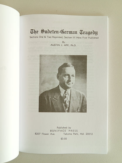 Sudeten-German Tragedy by Austin App PB