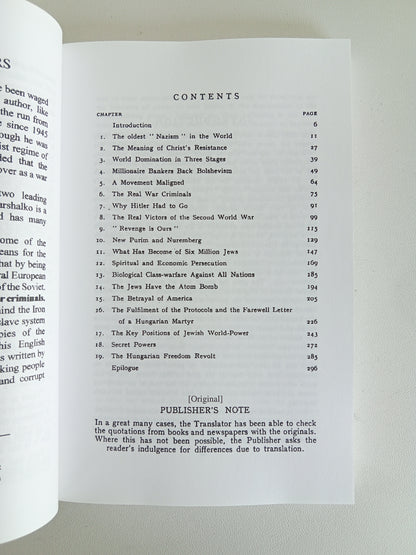 World Conquerors: The Real War Criminals by Louis Marschalko PB