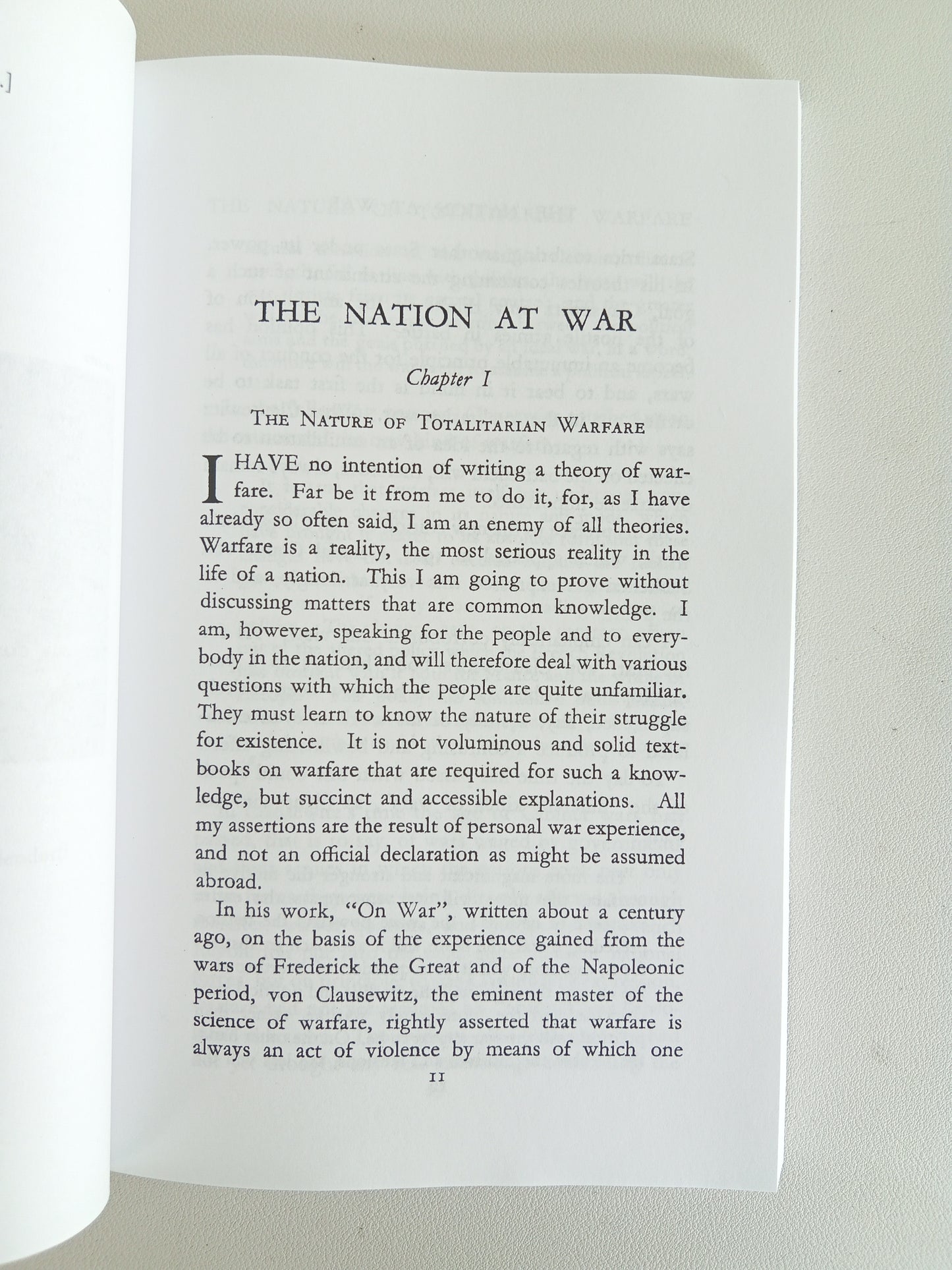Nation at War by Erich Ludendorff PB