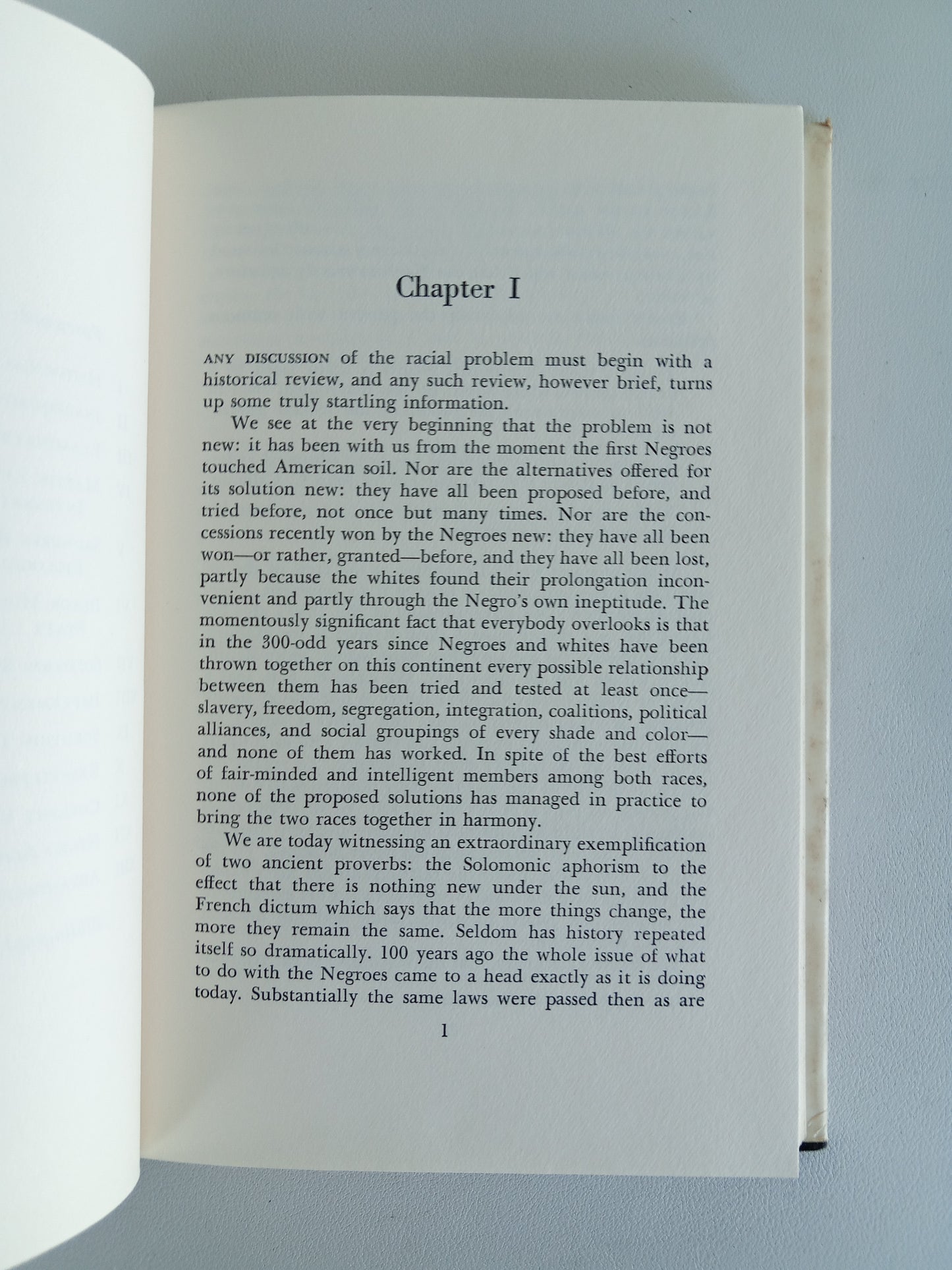 Resettlement: Relocation of the American Negro by Arthur Demarset HB